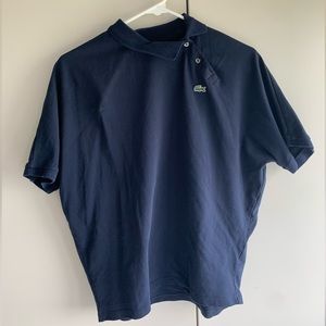 Lacoste Polo Shirts for women navy blue